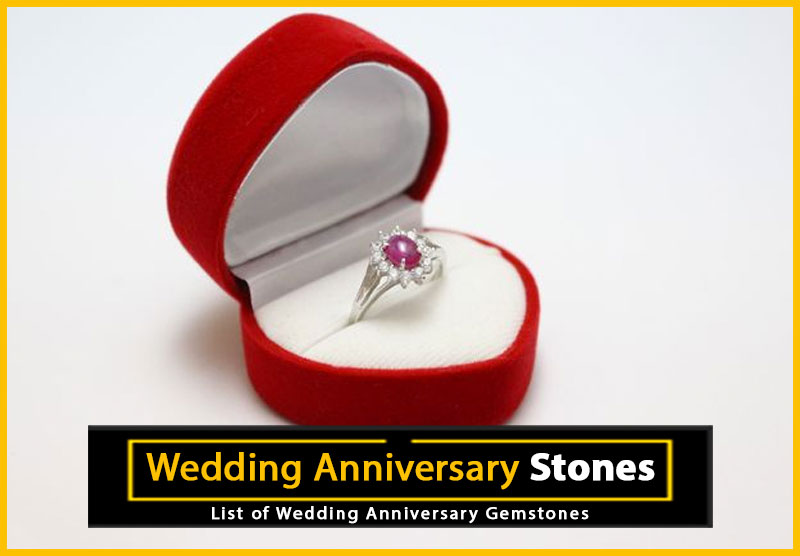 Wedding Anniversary Gemstones