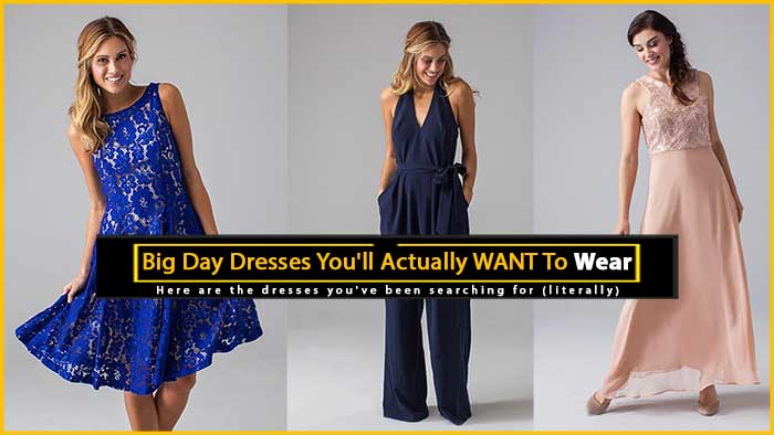 fashionable bridesmaid dresses