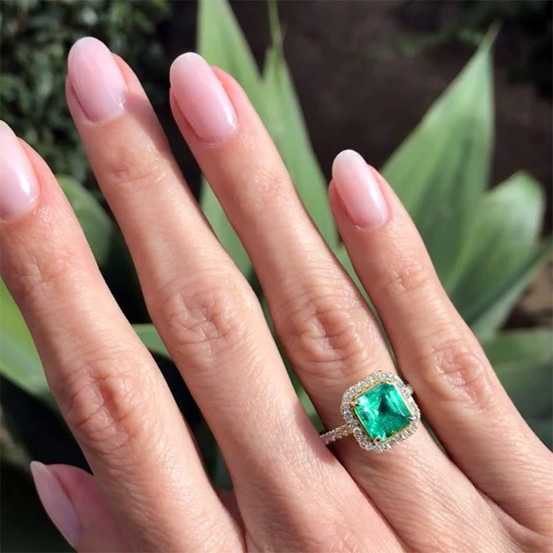 Green Emerald Gemstones