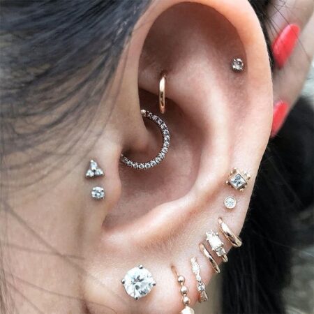 Rook piercing jewelry
