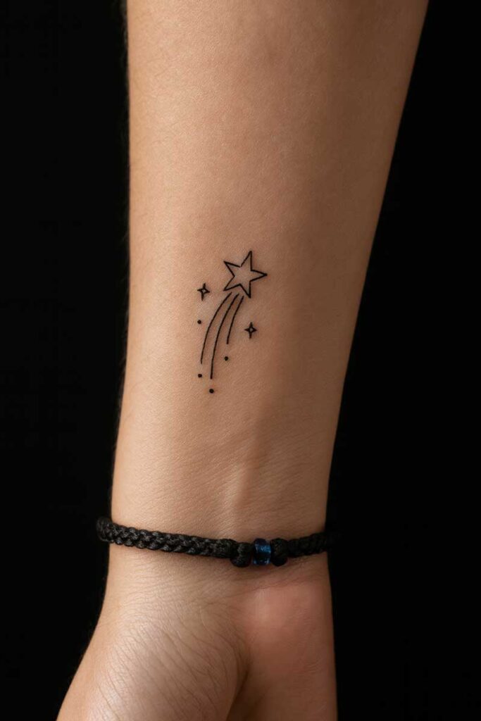 Shooting Star Tattoo Meaning