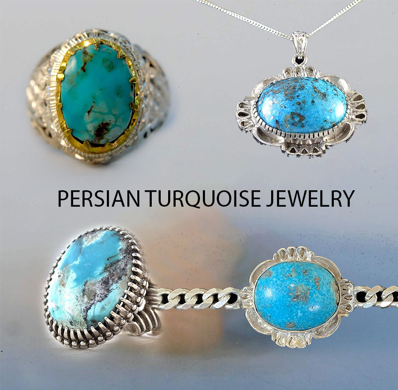 persian turquoise jewelry