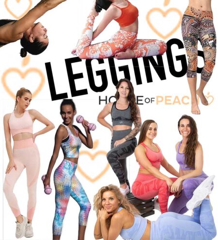 patterned gym leggings