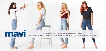 8 Creative Ways to Wear High Waisted Jeans