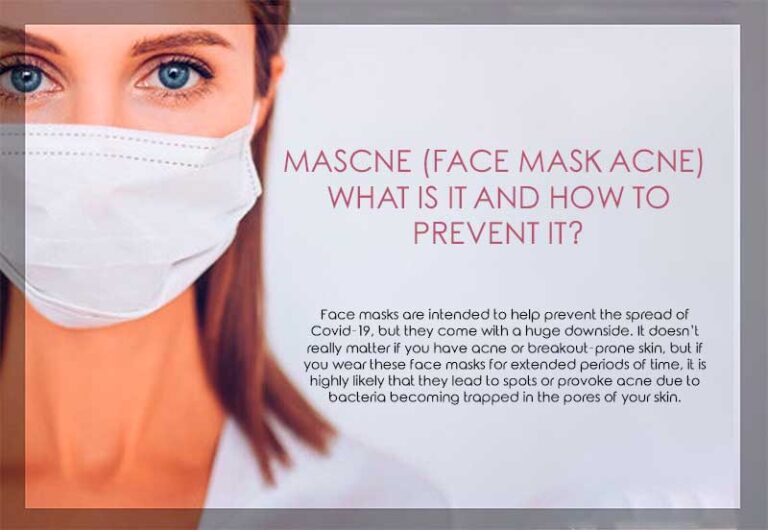 Mascne (Face Mask Acne) - What is it and how to prevent it?