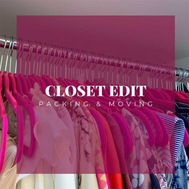 Closet Packing and Moving Tips