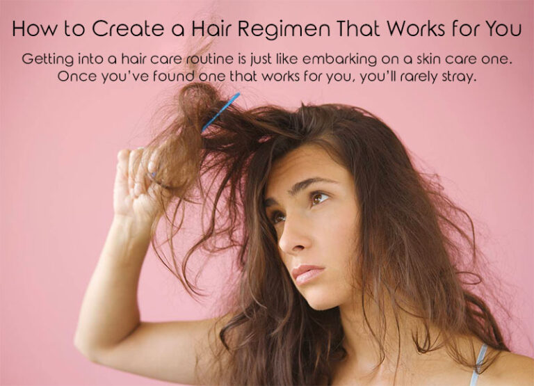 How to Create a Hair Regimen That Works for You How to Create a Hair Regimen That Works for You