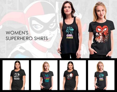 Women's Superhero Shirts