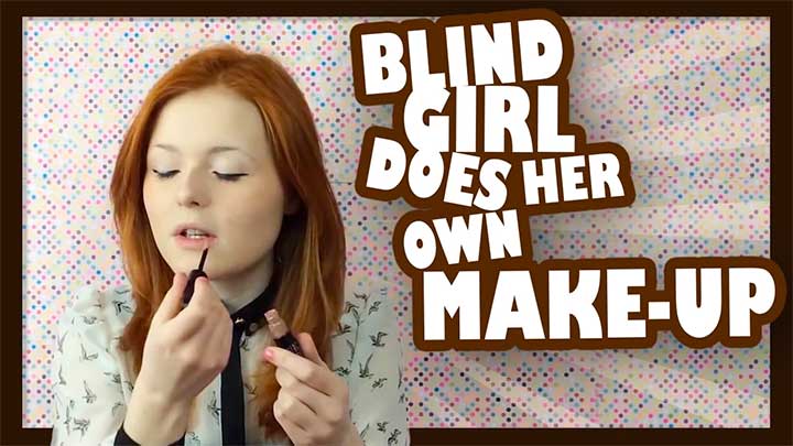 This Blind Beauty Blogger's Makeup Tutorials Will Be The Most Inspiring Thing You See All Day