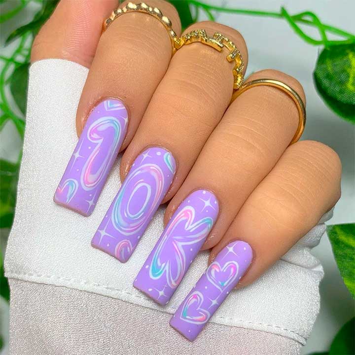 I Wore Bubble Nails For A Day, And Here's What Happened