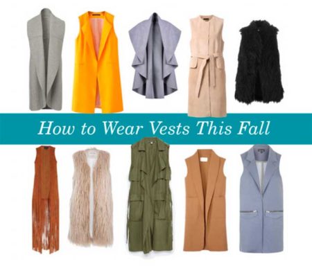 Cool Ways To Wear Vests This Fall