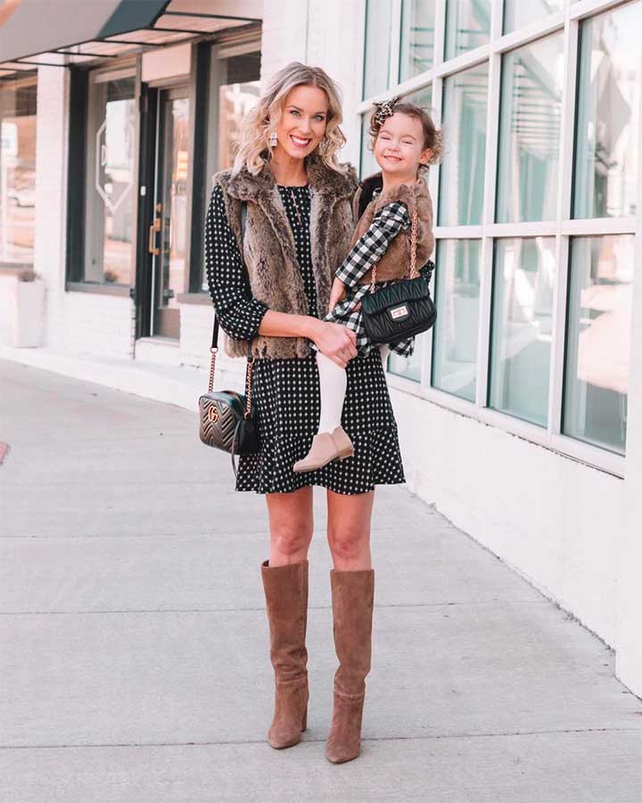 Photos: How To Style A Faux Fur Vest