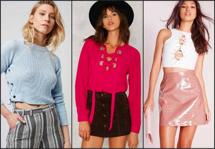 11 Lace-Up Tops That You Can Wear With Everything