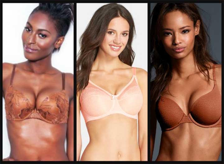 Nude Bras All Skin Tones