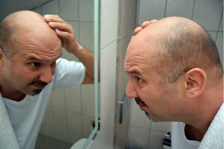 hairline tattoo male
