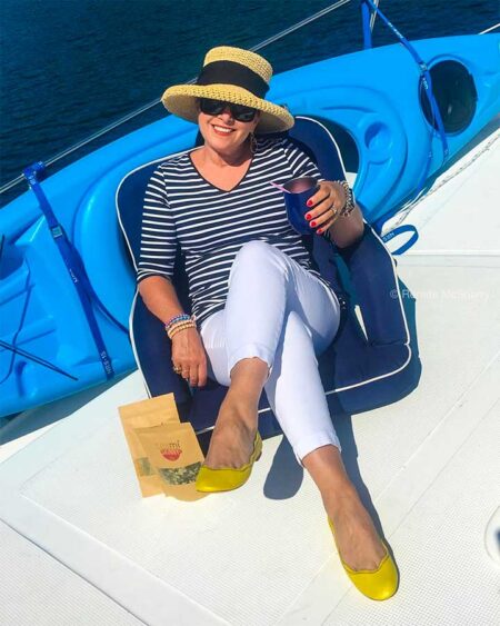 Nautical Fashion Starts with Blue and White and Horizontal Stripes