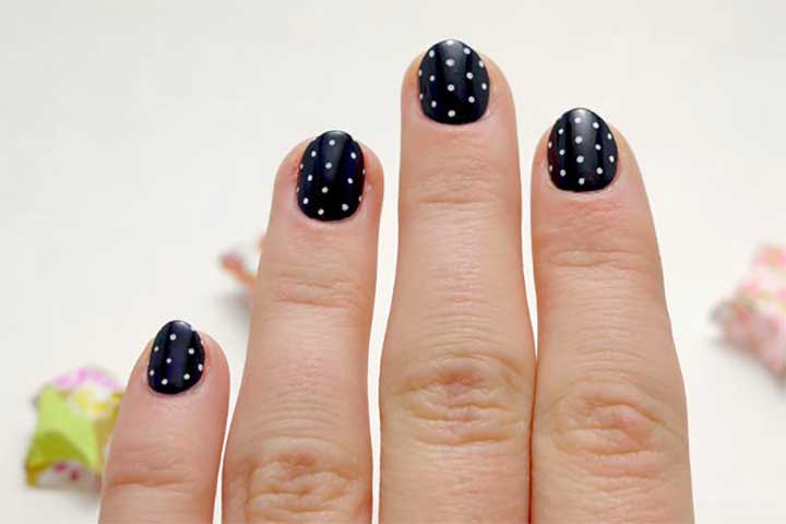 Polka Dot Nails