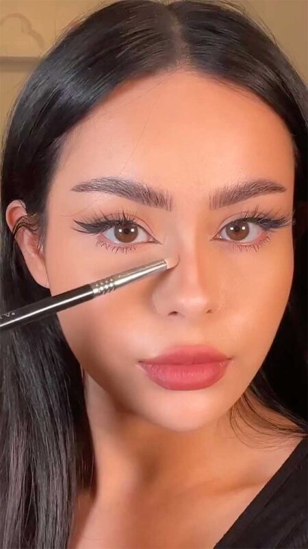 11 Makeup Tutorials To Make Your Nose Look Smaller