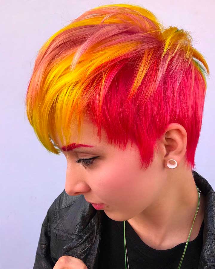 Starburst Hair Is The Sweetest New Hair Color Trend