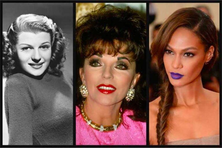 A Brief History On Lipstick Colors Through The Decades