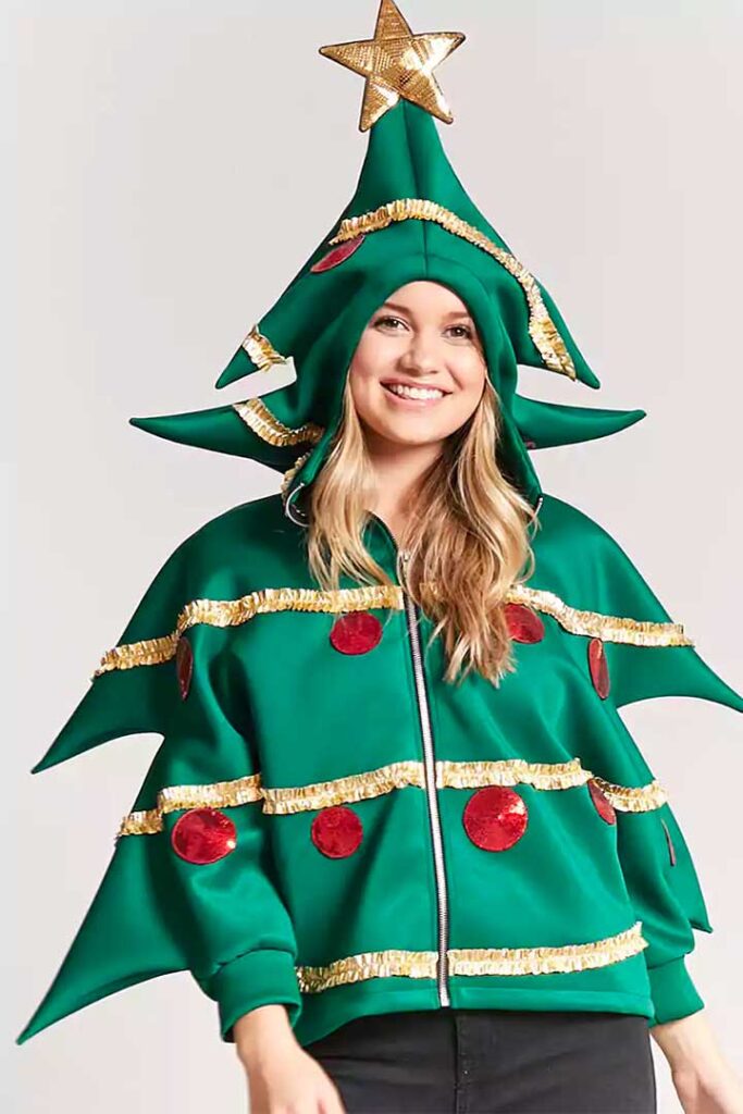 Forever 21 Is Selling A Christmas Tree Jacket For The Holidays