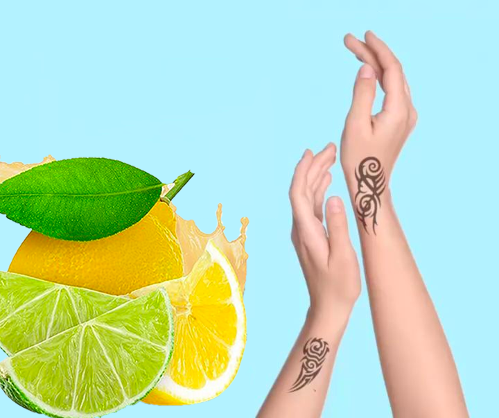 How to Remove Tattoos with Lemon Juice