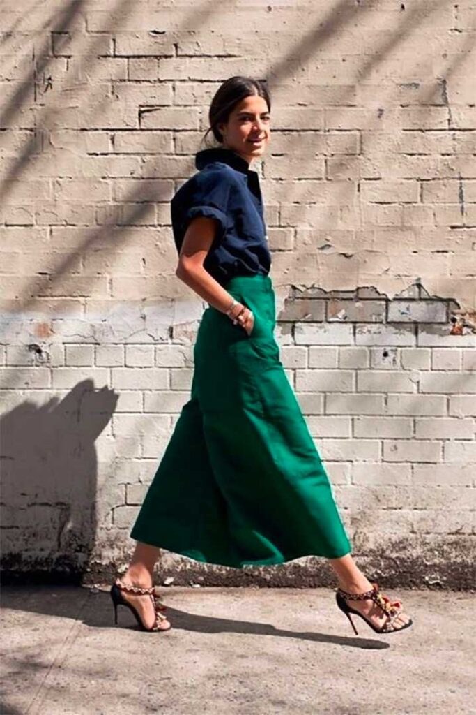 6 Trends To Add To Your Spring Work Wardrobe: Wide-Leg Culottes