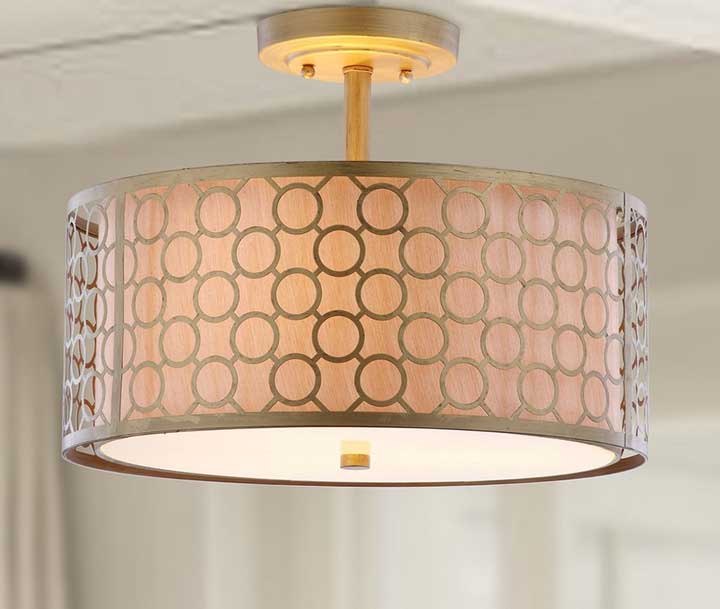flush mount chandelier lighting