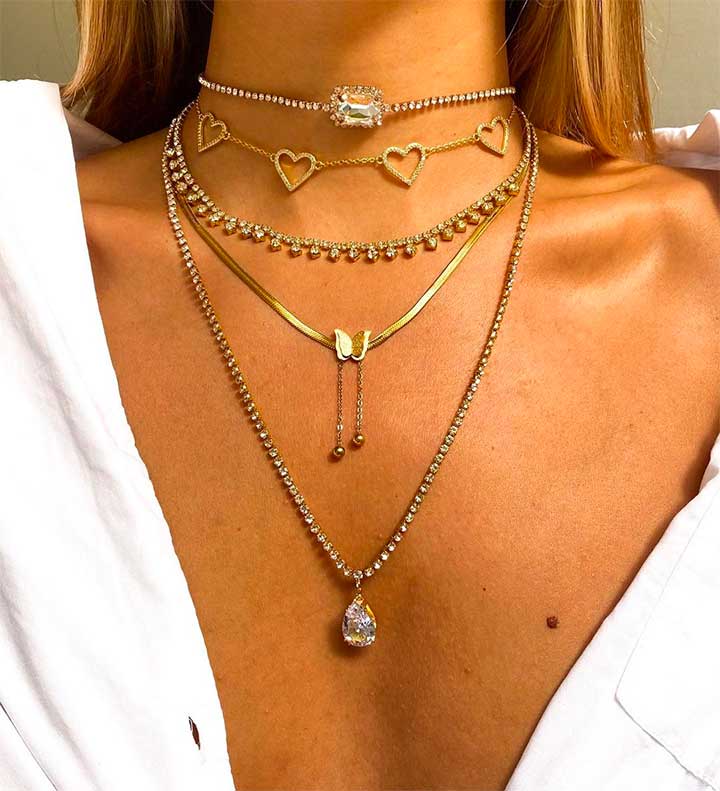 necklace and bracelet set