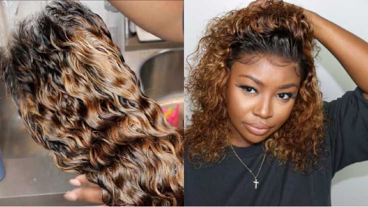 how to dye a human hair wig blonde