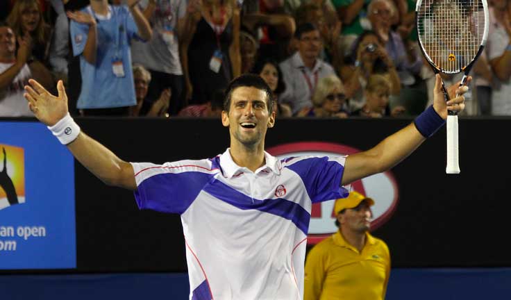 Novak Djokovic Serve to Win gluten-free diet recipes cover.