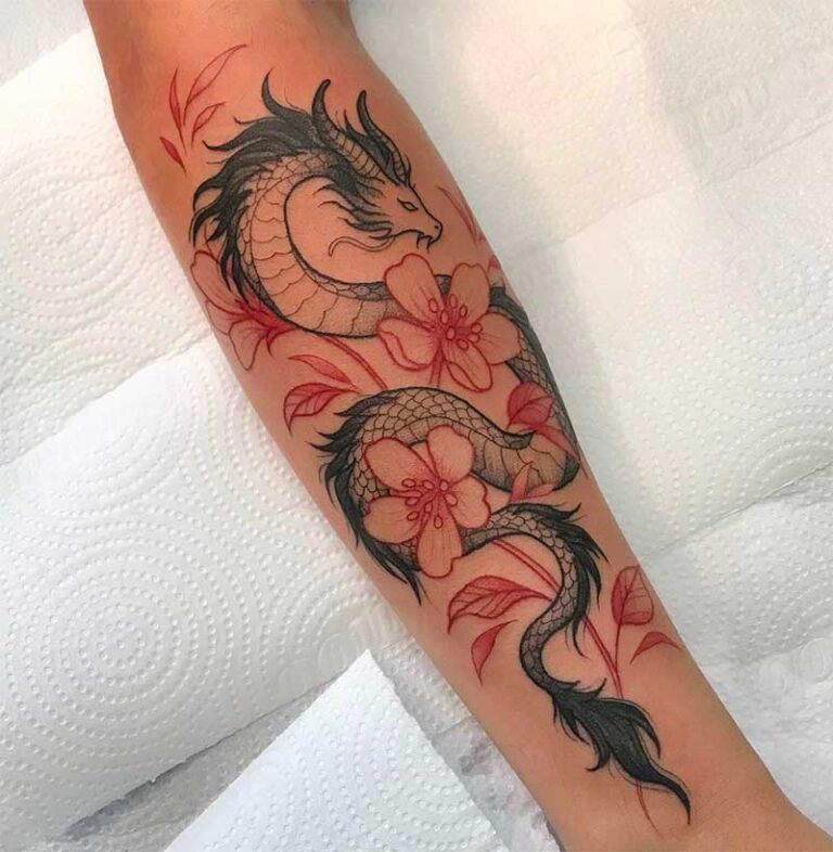 Types of Dragon Tattoo Designs for Girls