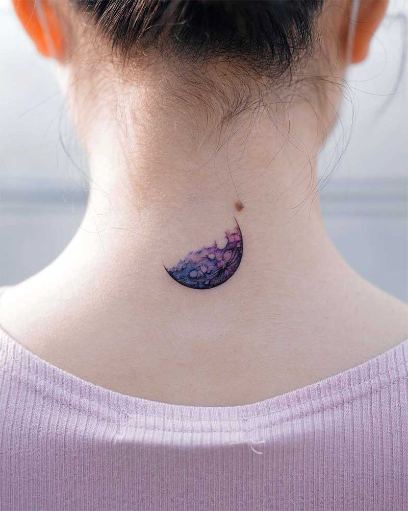 Half Moon Tattoos
