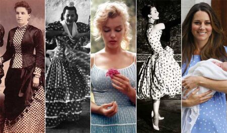 A history of polka dots in fashion