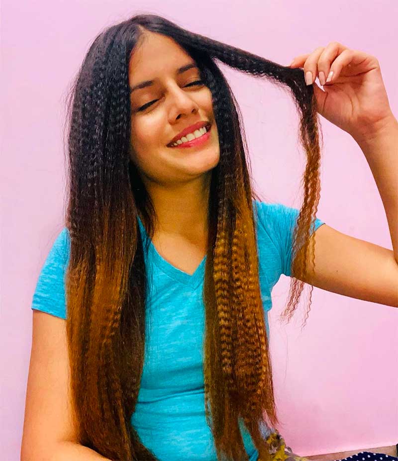 Hairstyles for Crimped Hair