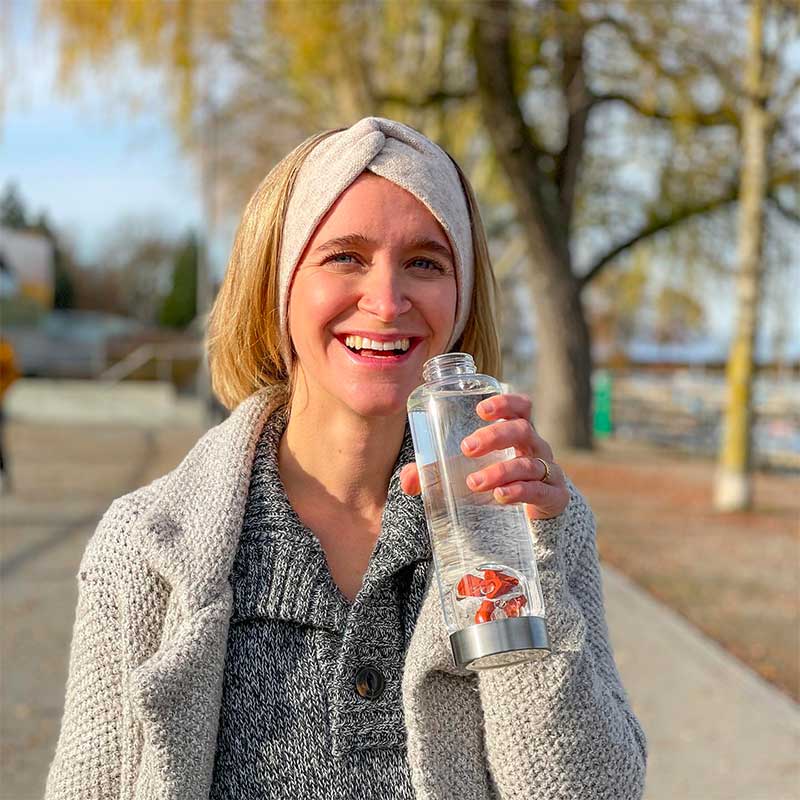 Crystal Water Bottle Is The Latest Wellness Trend We Can Get Behind