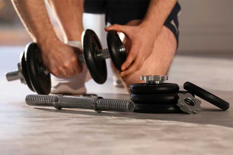 est Adjustable Dumbbells Exercises
