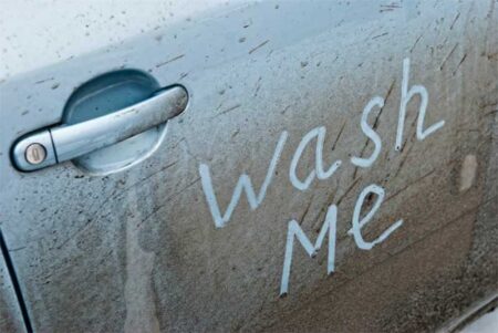 Wash me car dry shampoo