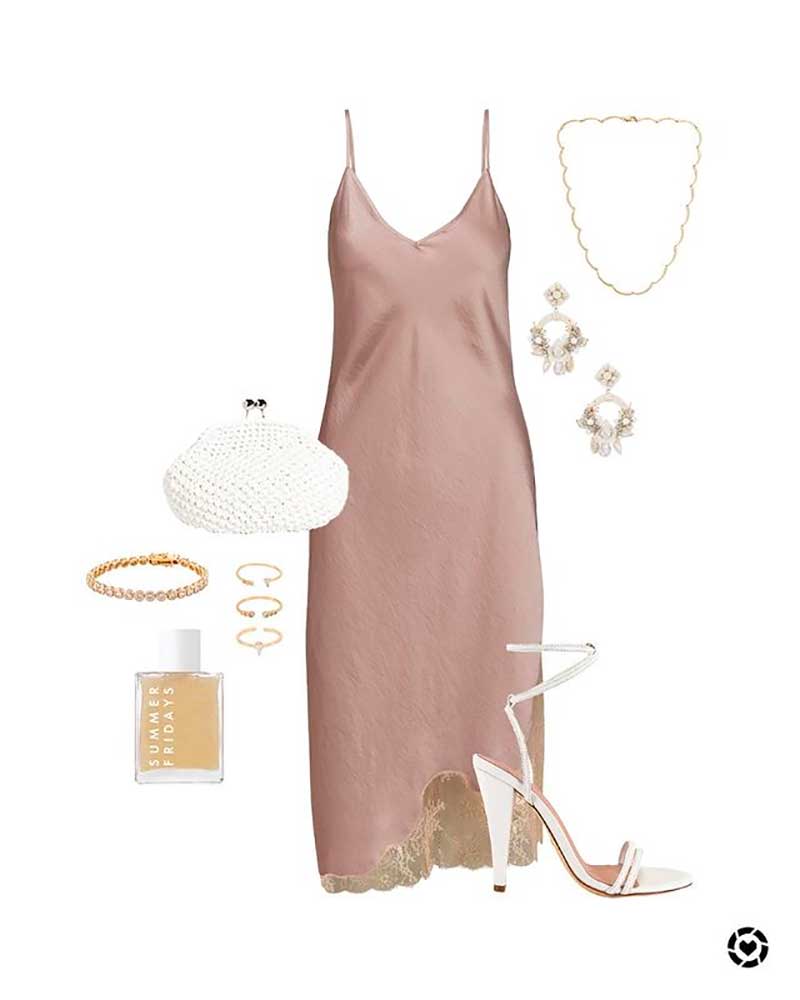 how to style a slip dress for summer