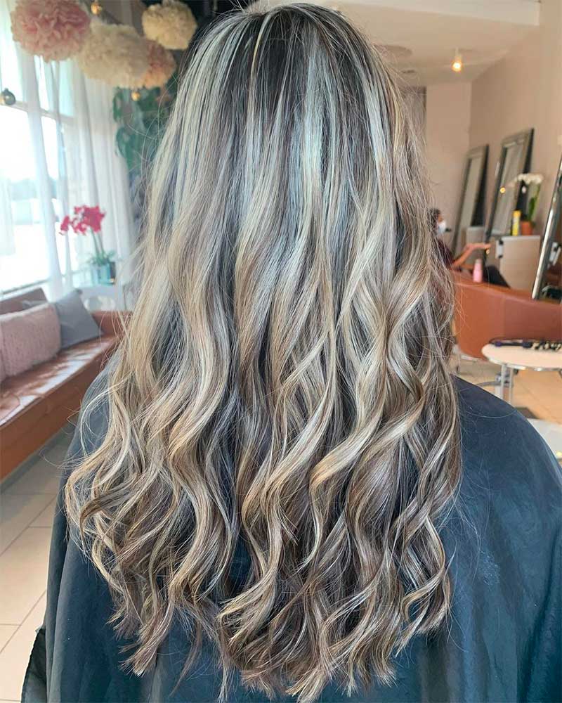 Blonde Highlights On Dark Brown Hair