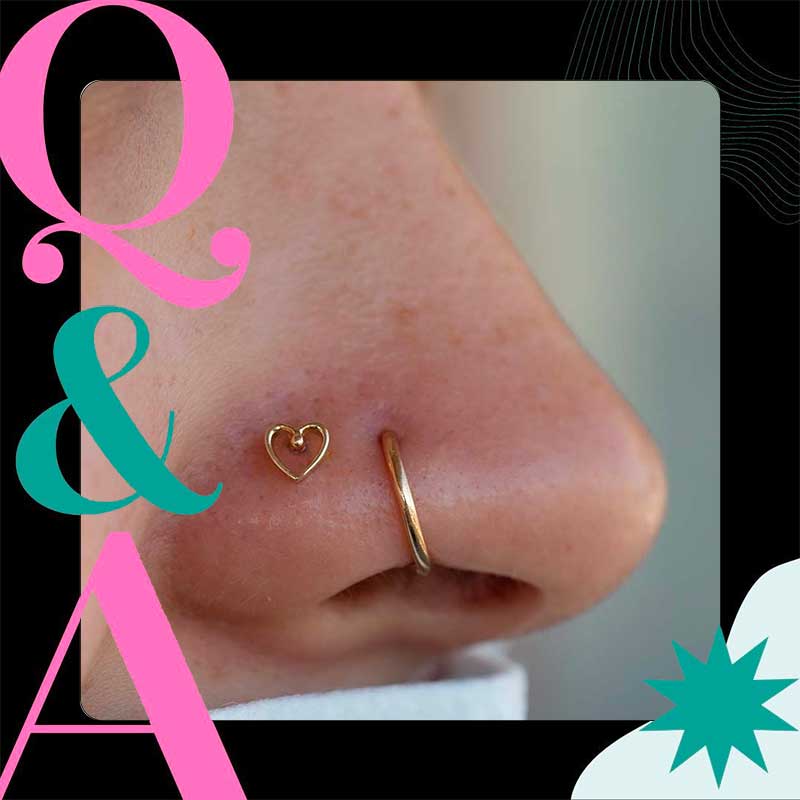 Nose Piercing FAQ For All Your Questions