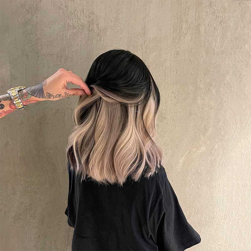 hair color highlights