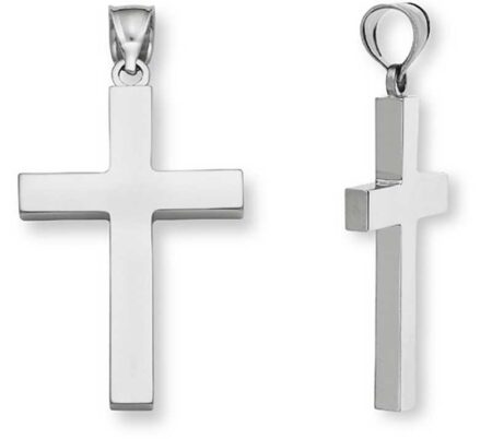 White Gold Crosses