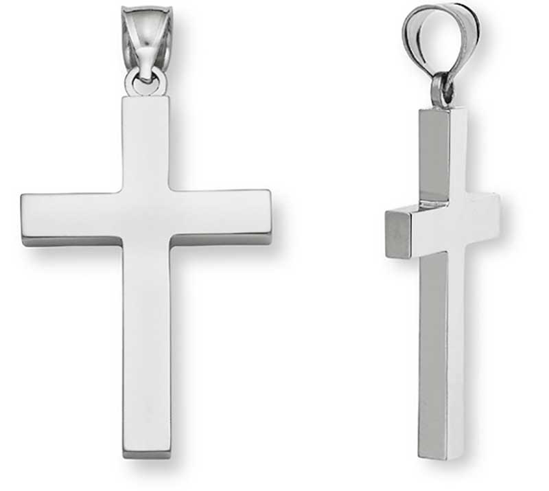 White Gold Crosses