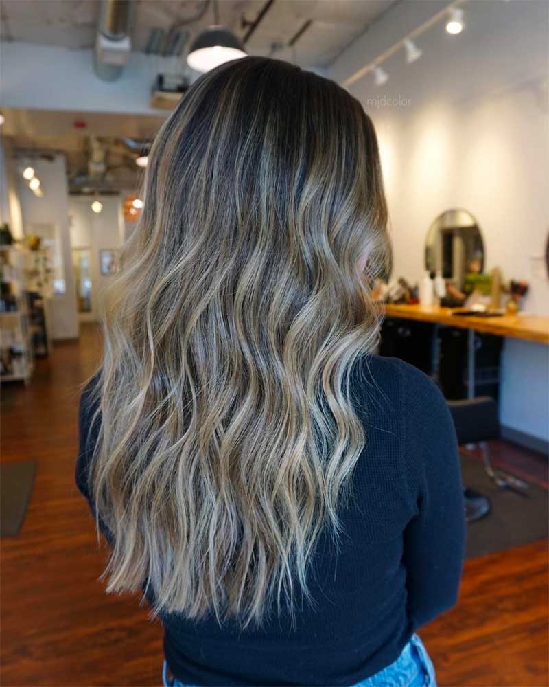 Highlights for Dark Hair