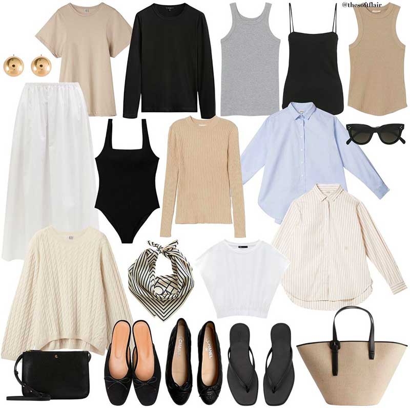 Different Styles of Capsule Wardrobes