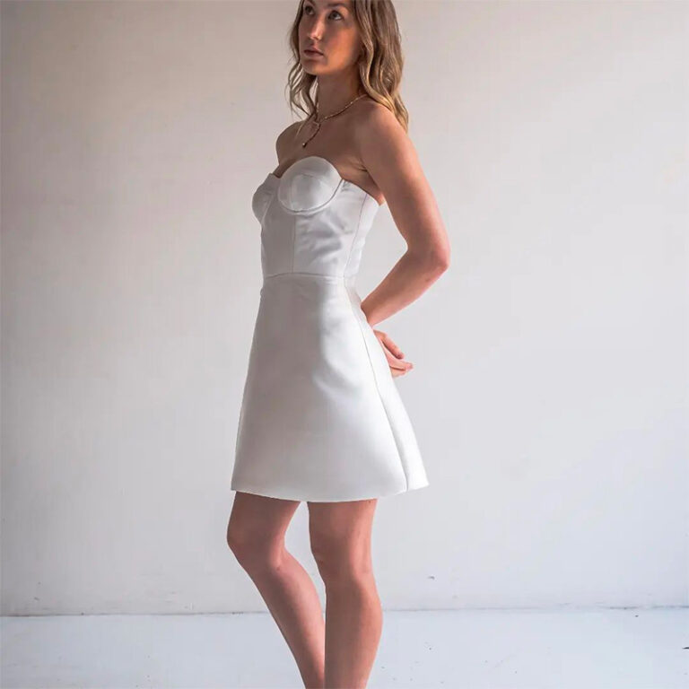 Brides Are Choosing Short Wedding Dresses