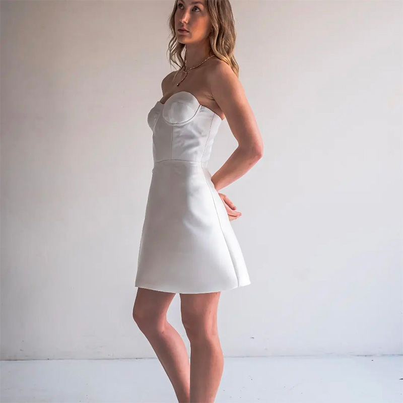 Brides Are Choosing Short Wedding Dresses