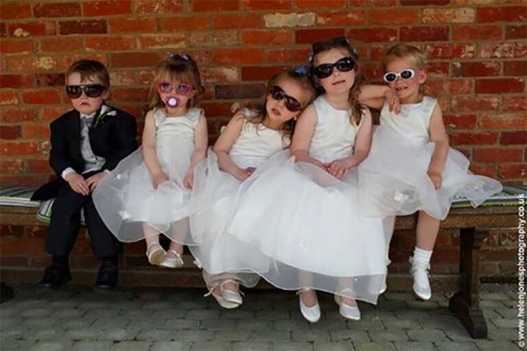 Kids at Wedding