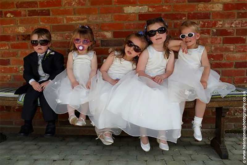 Kids at Wedding